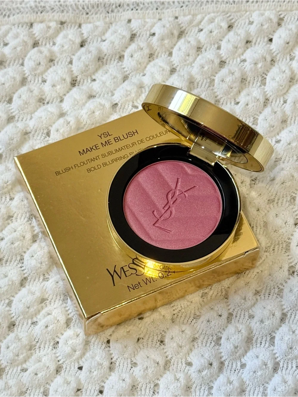 YSL Make Me Blush 24H Buildable Powder Blush 44 Nude Lavalliere